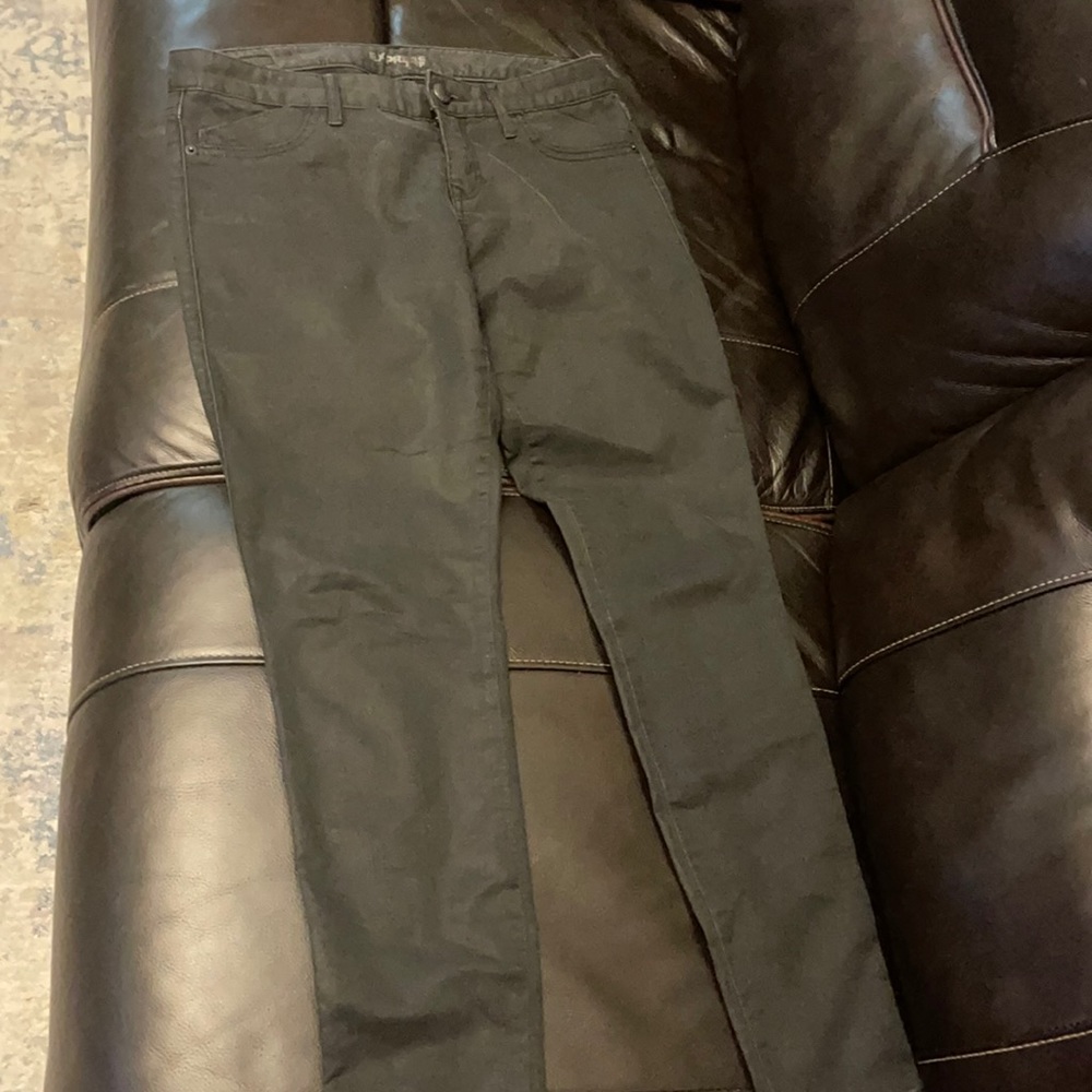 Low rise nice black glitter.